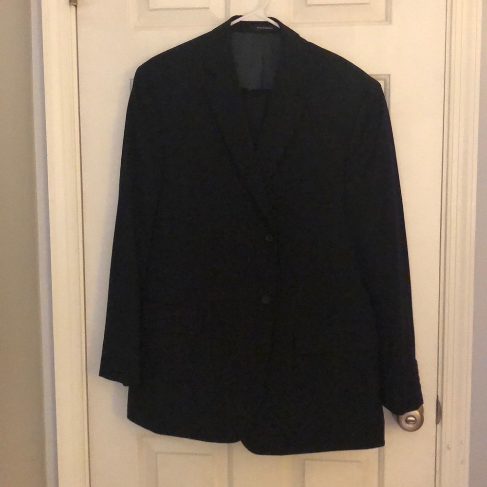 Pronto Uomo navy blue suit